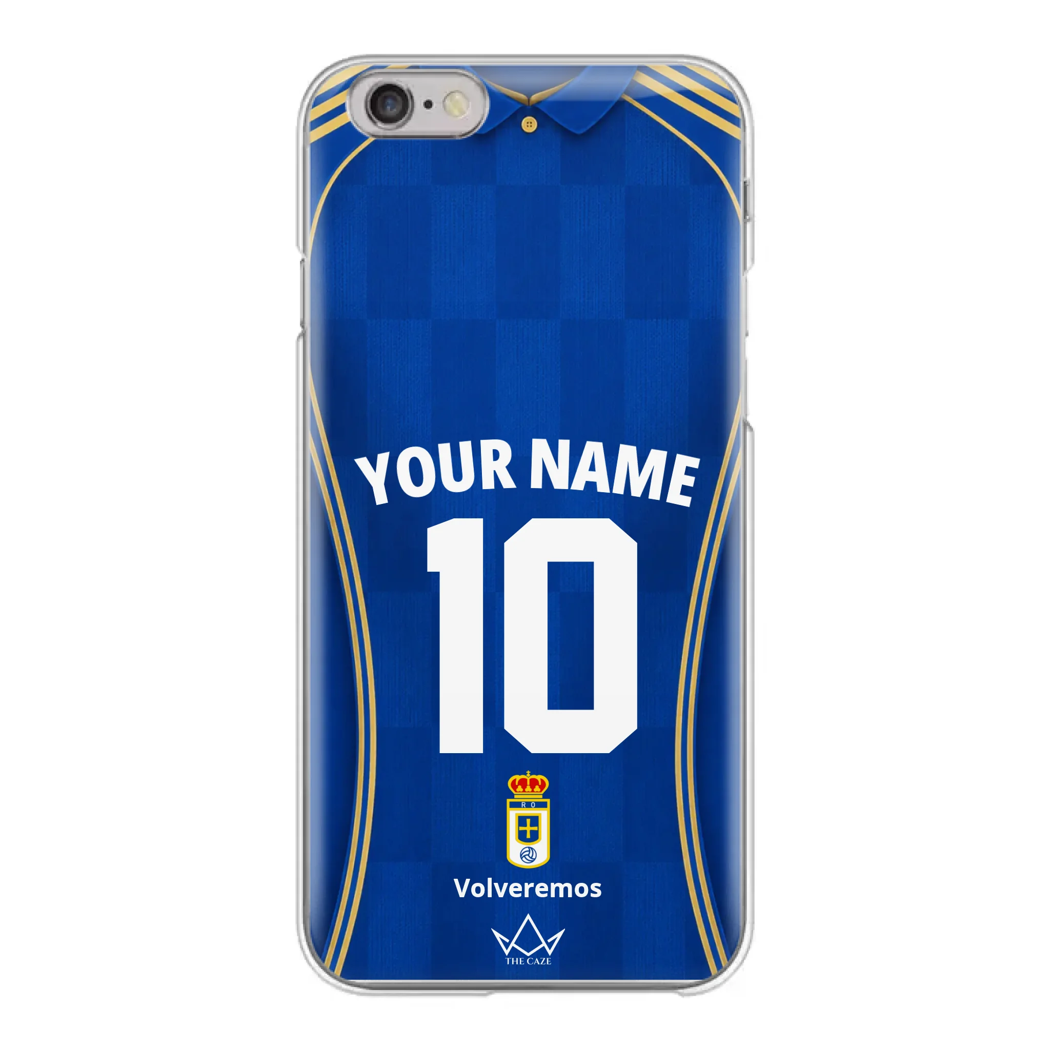 Coque iPhone personnalisée Football Real Oviedo