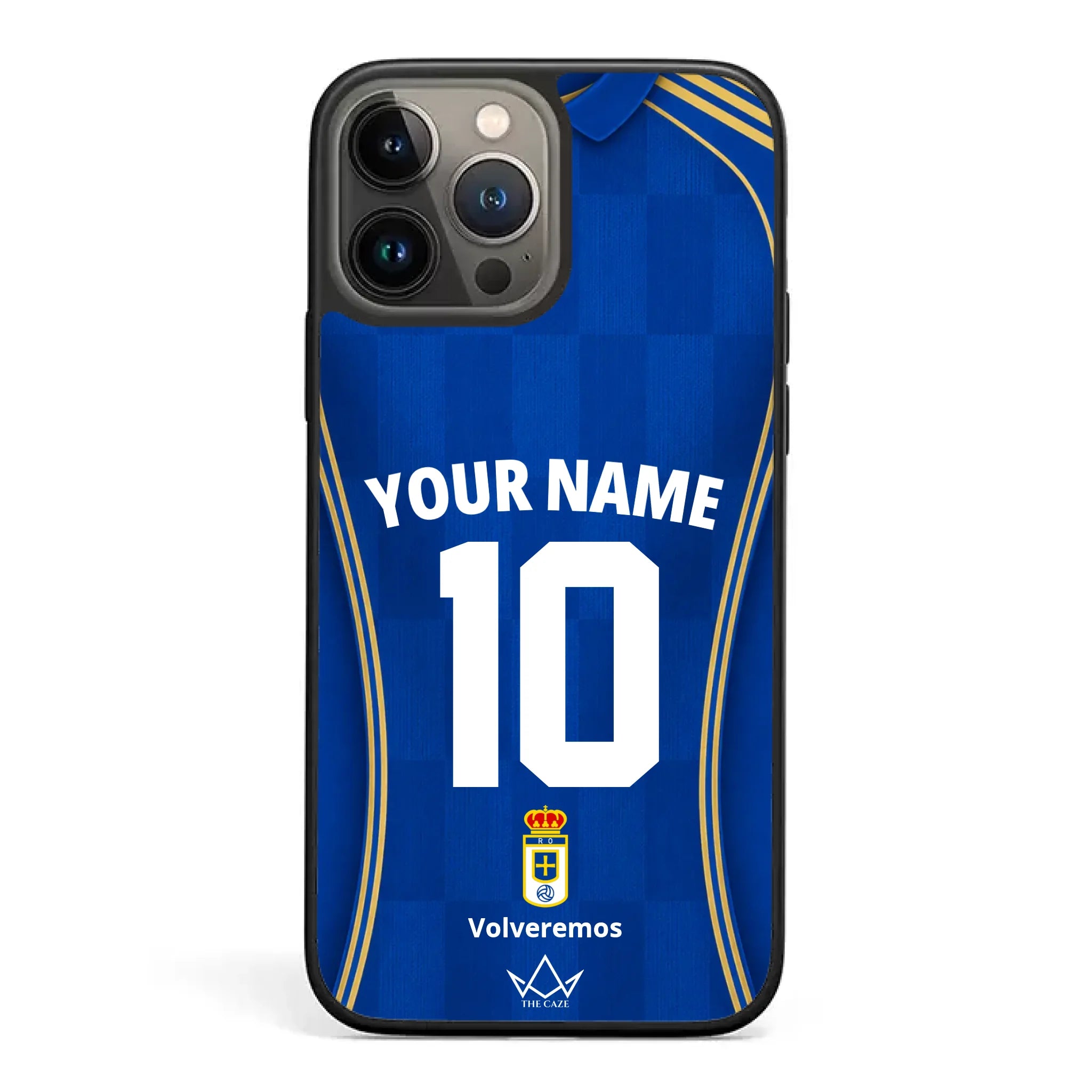 Coque iPhone personnalisée Football Real Oviedo