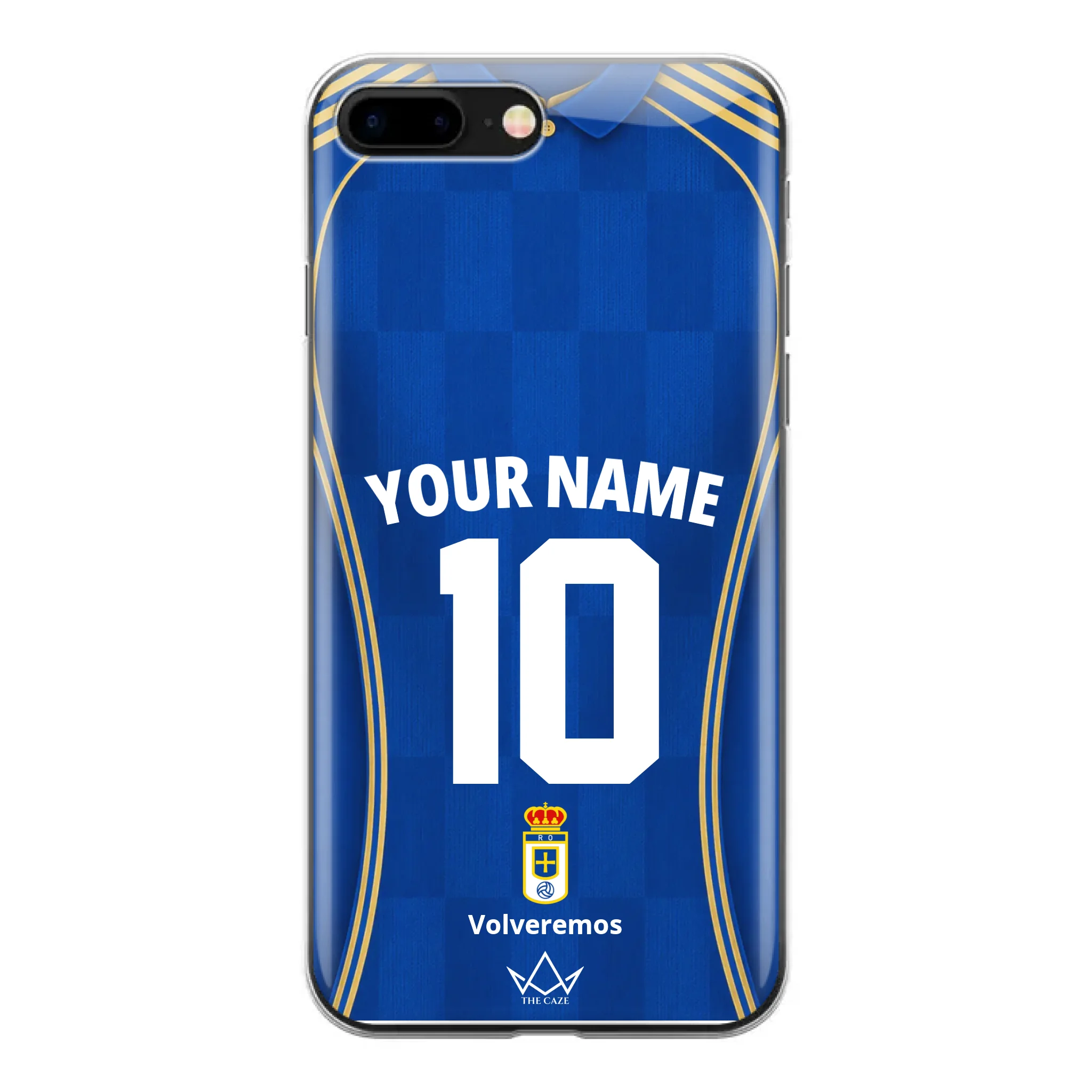 Coque iPhone personnalisée Football Real Oviedo