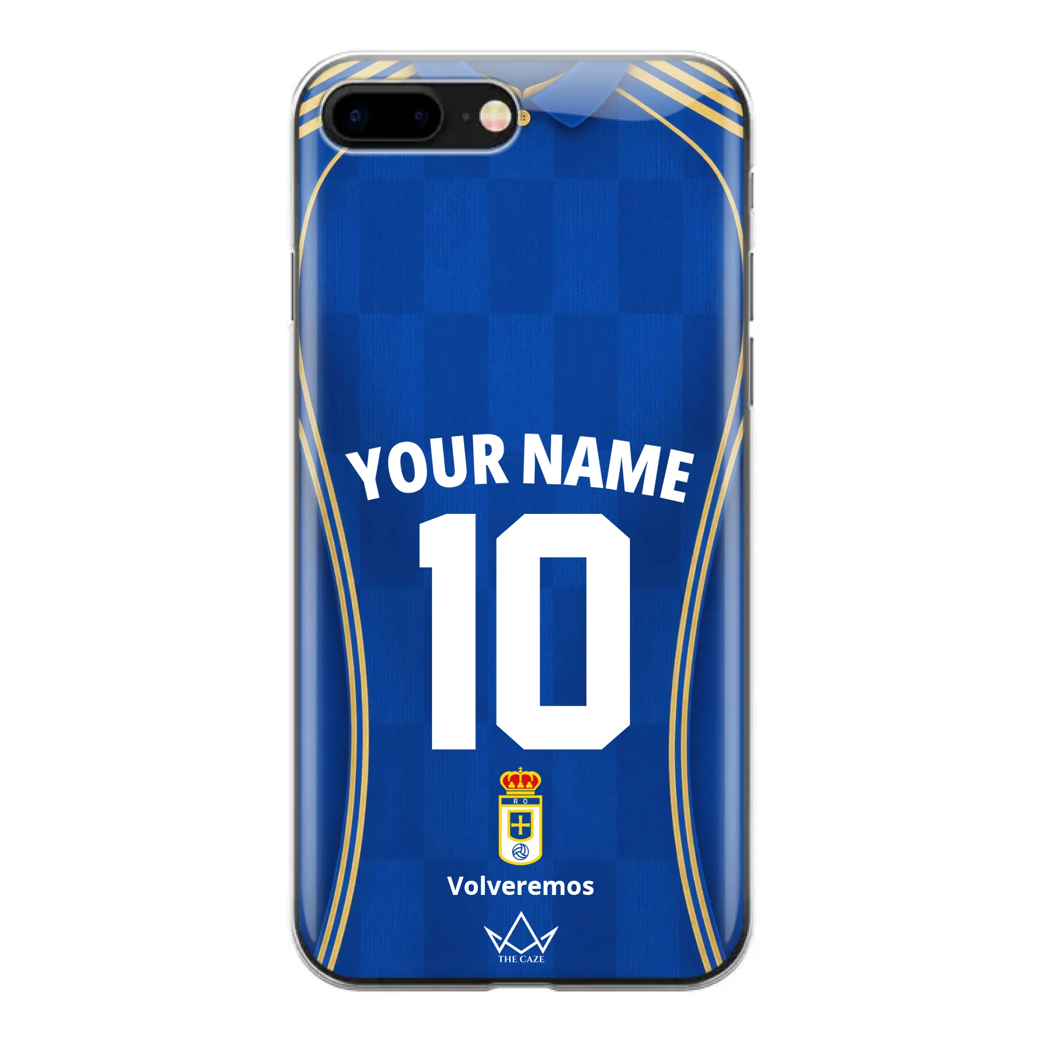 Coque iPhone personnalisée Football Real Oviedo