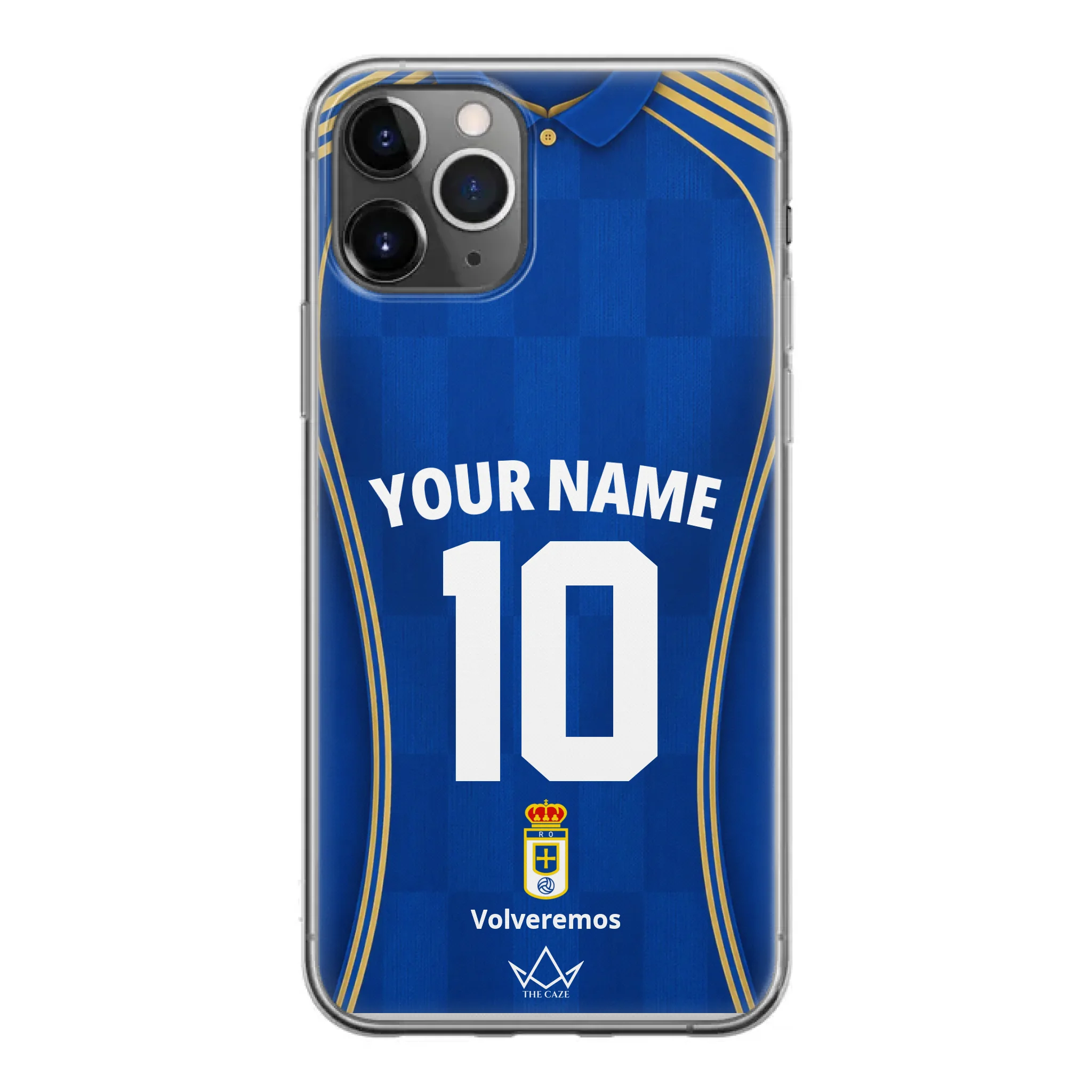 Coque iPhone personnalisée Football Real Oviedo
