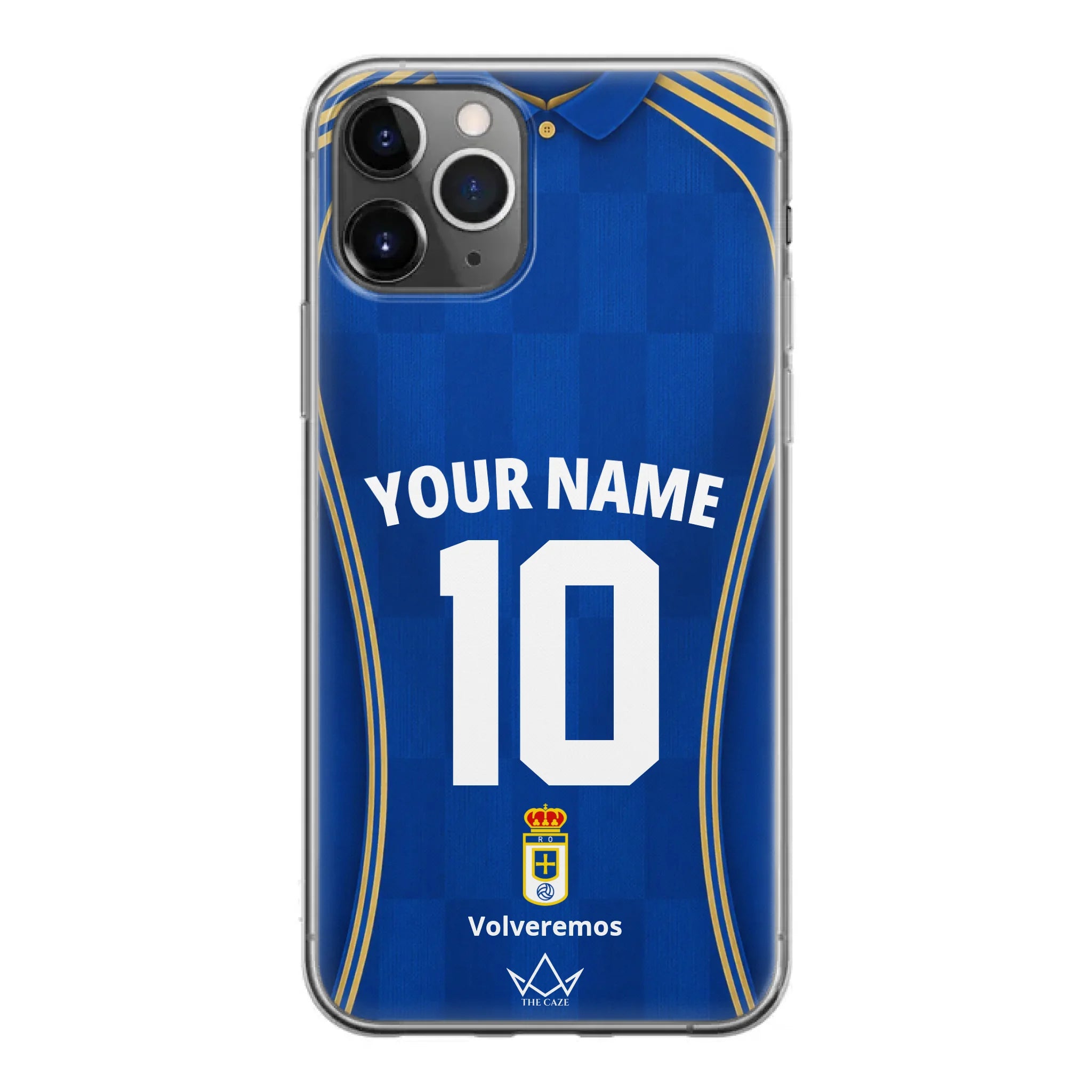 Coque iPhone personnalisée Football Real Oviedo