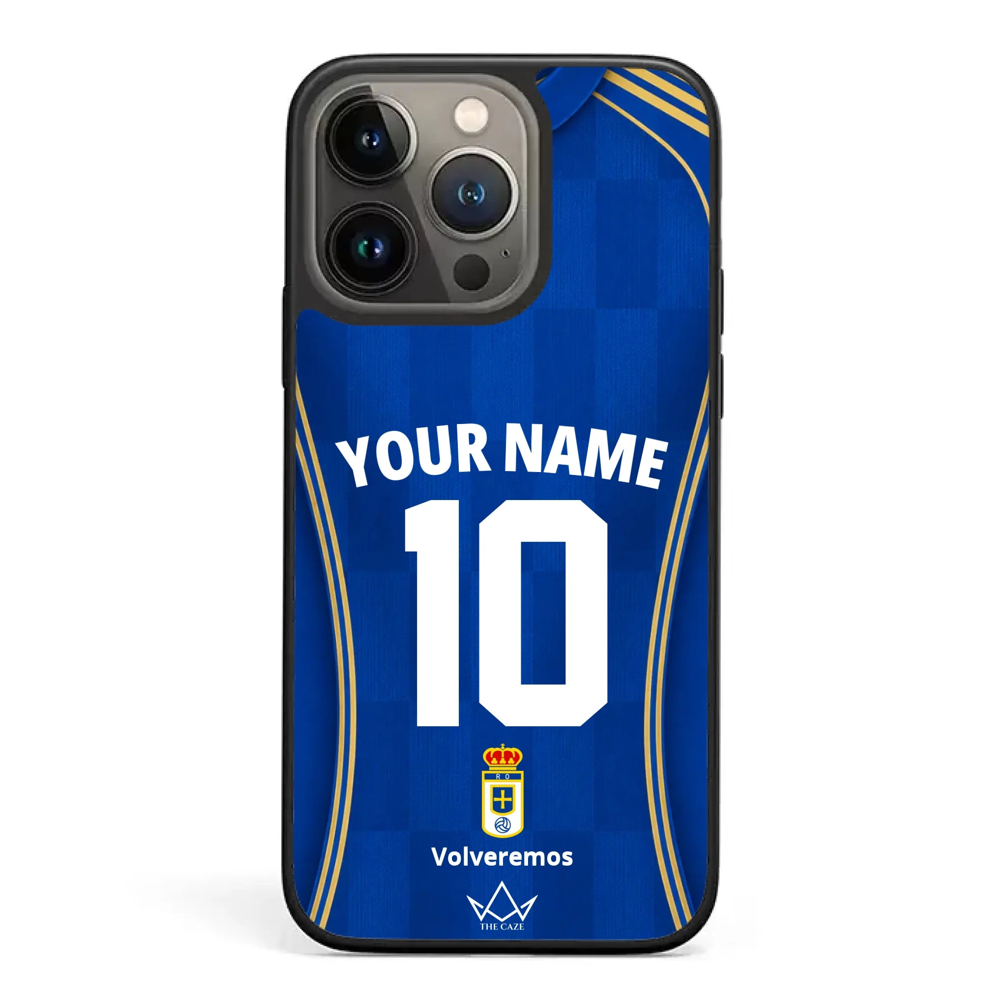 Coque iPhone personnalisée Football Real Oviedo