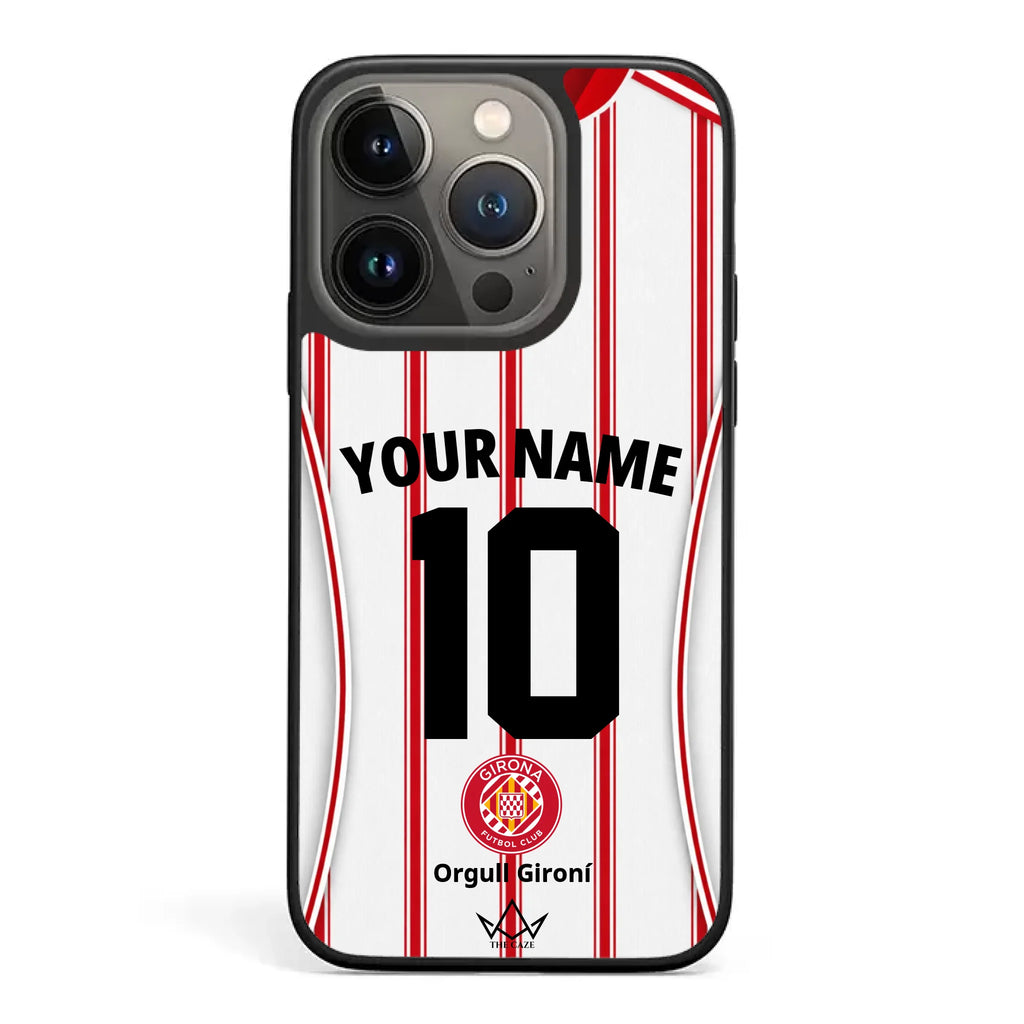 Coque d'iPhone personnalisée football Girona FC