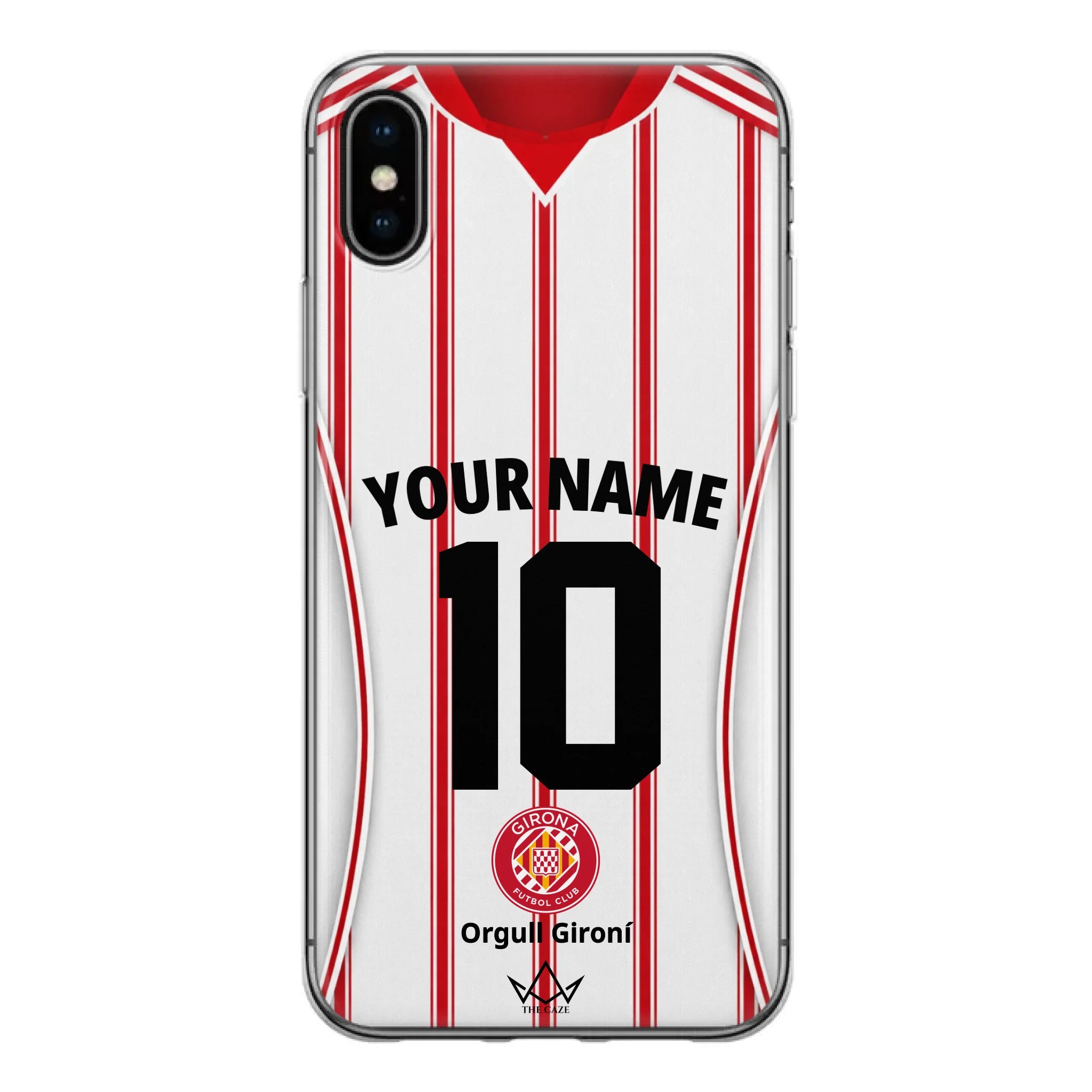 Coque d'iPhone personnalisée football Girona FC