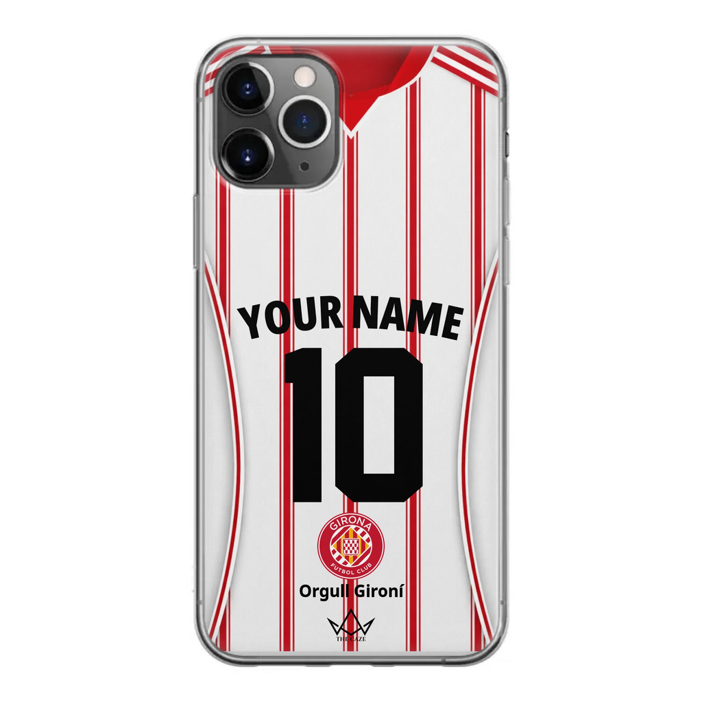 Coque d'iPhone personnalisée football Girona FC