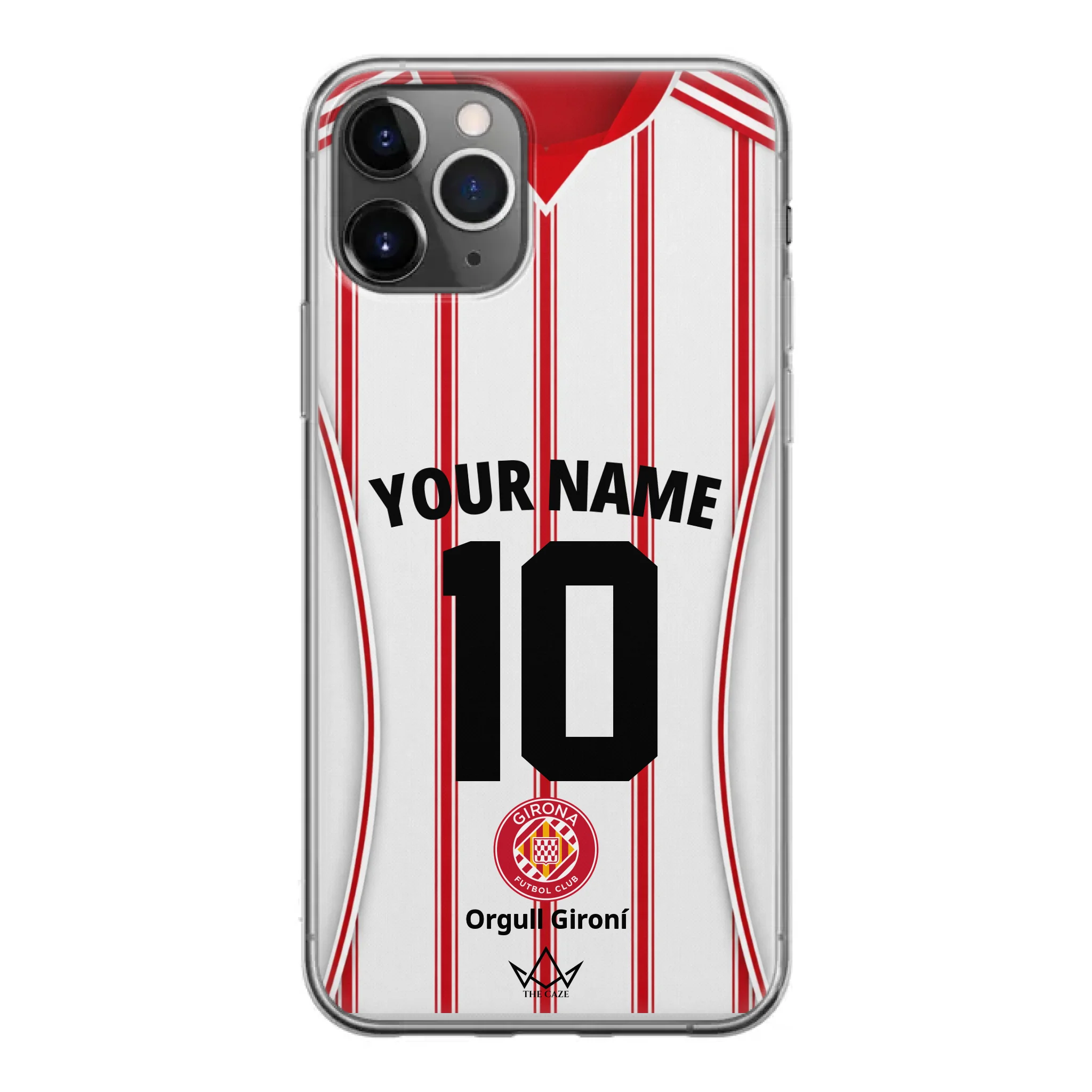 Coque d'iPhone personnalisée football Girona FC