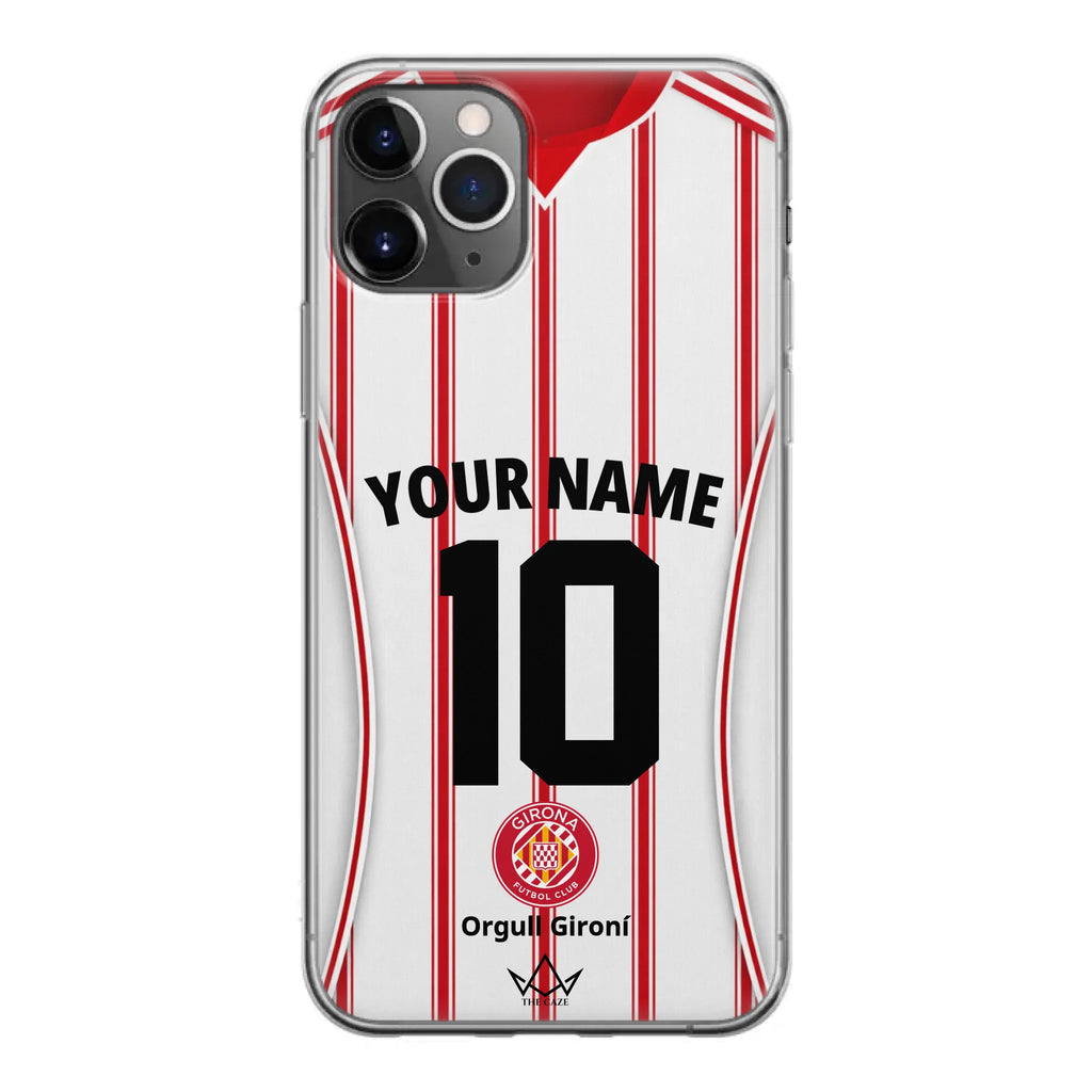 Coque d'iPhone personnalisée football Girona FC