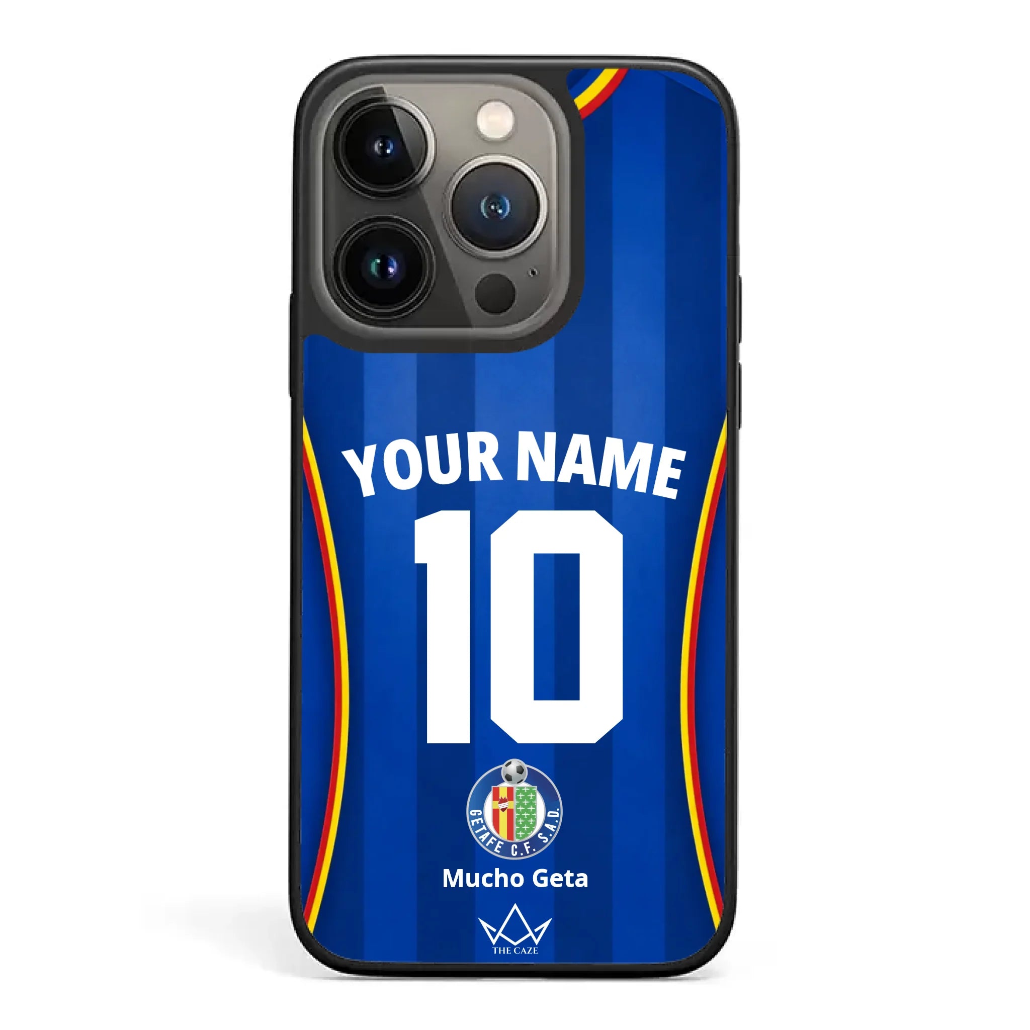 Funda de iPhone personalizada de fútbol del Getafe CF
