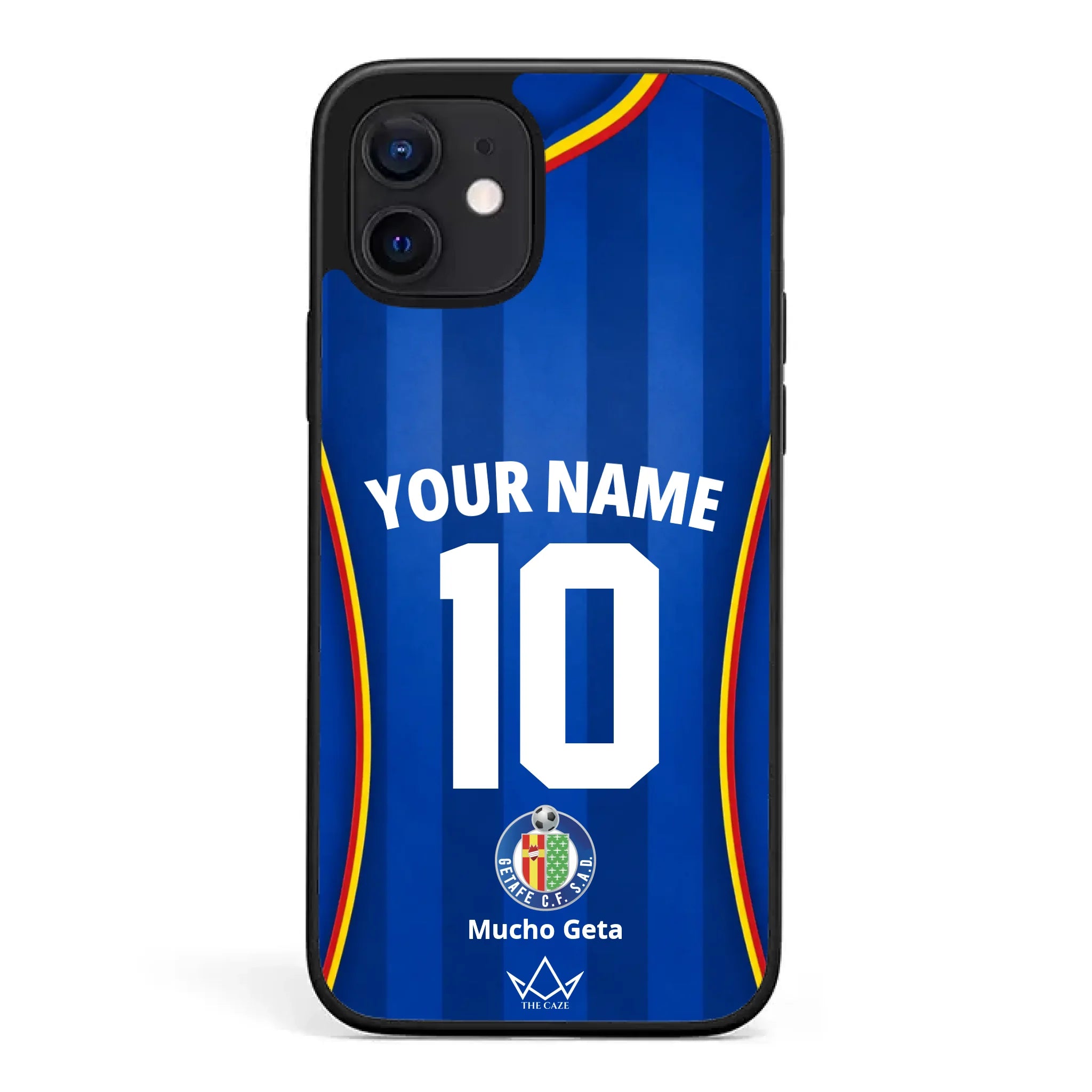 Funda de iPhone personalizada de fútbol del Getafe CF