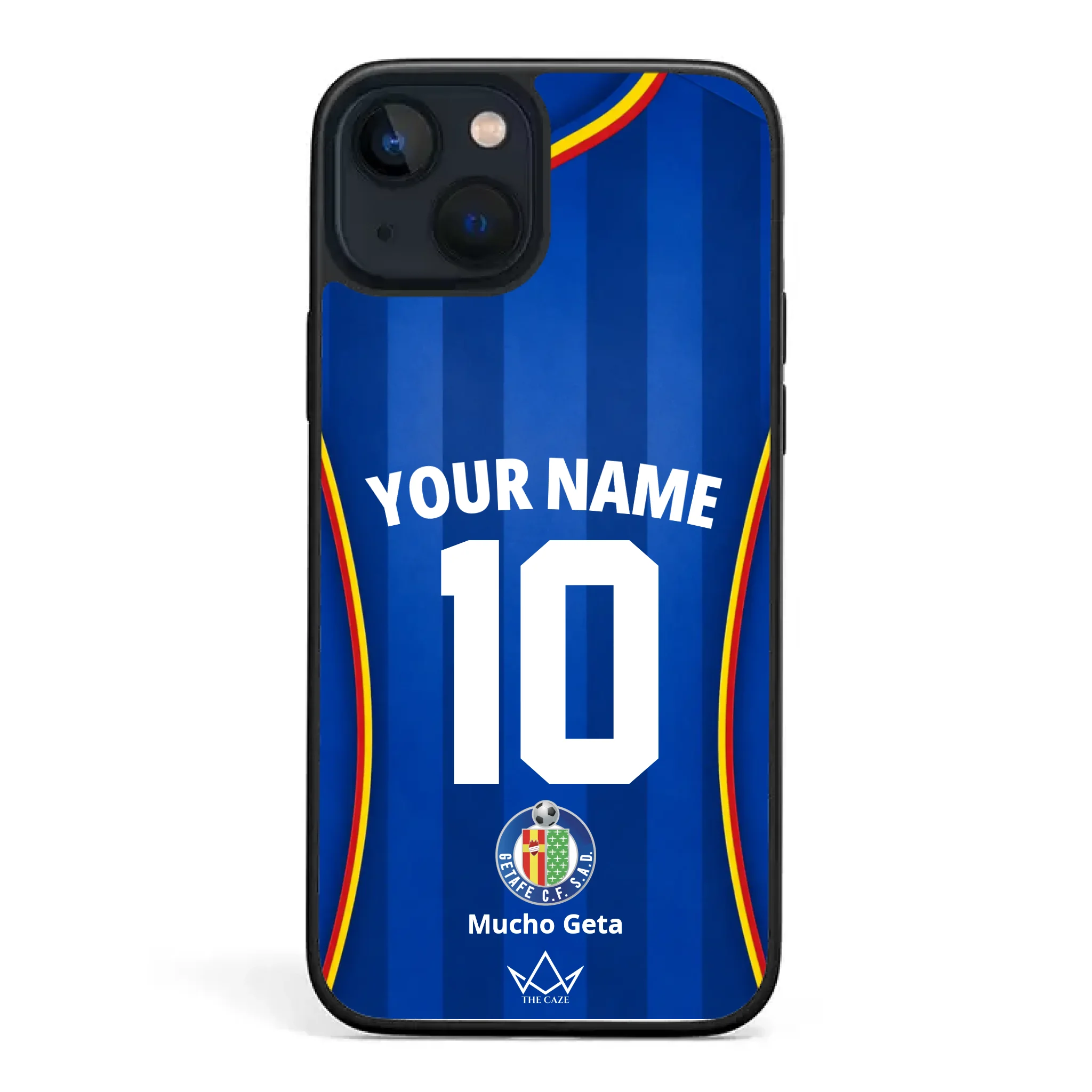 Funda de iPhone personalizada de fútbol del Getafe CF