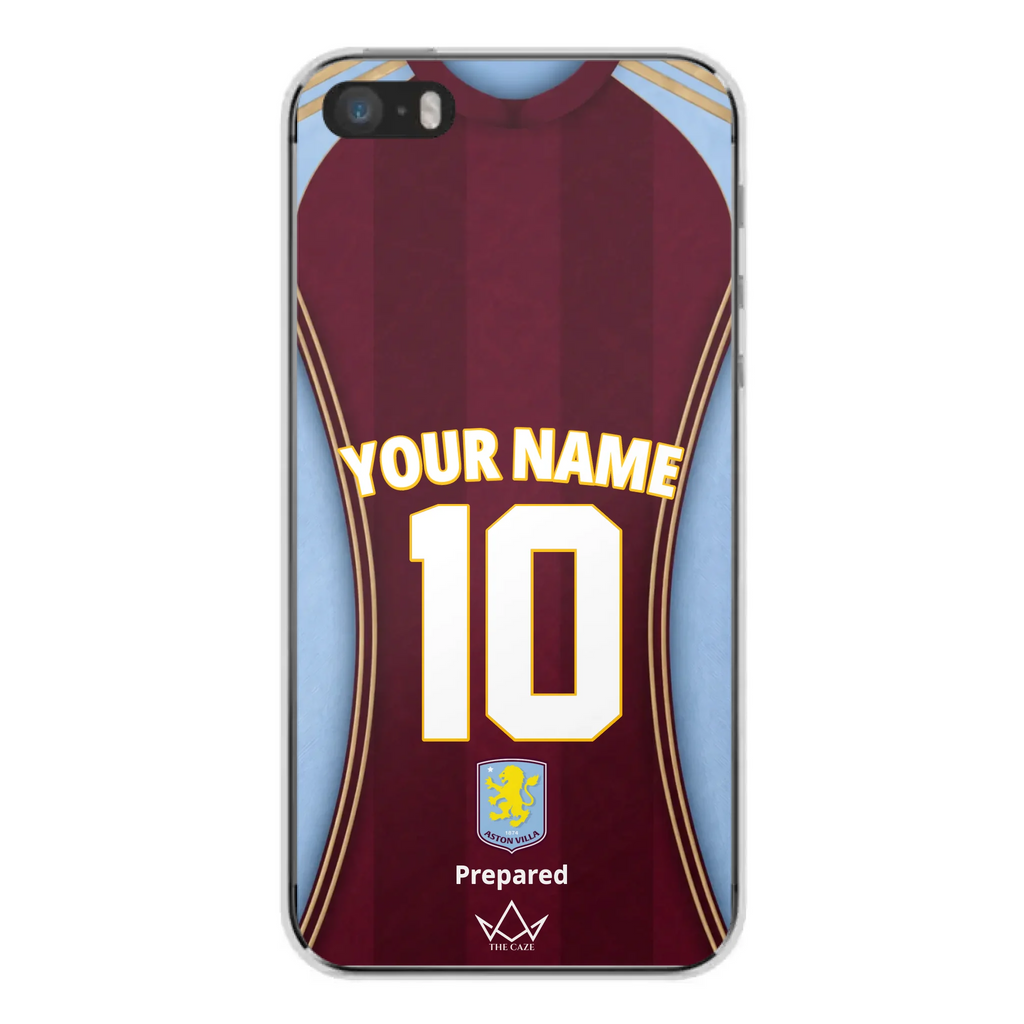 Coque iPhone personnalisée Aston Villa Football