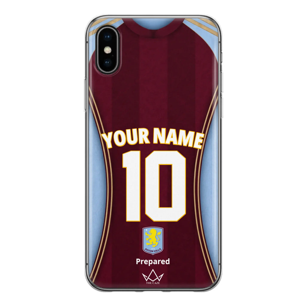 Coque iPhone personnalisée Aston Villa Football