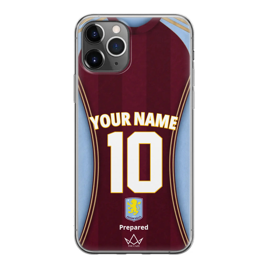 Coque iPhone personnalisée Aston Villa Football