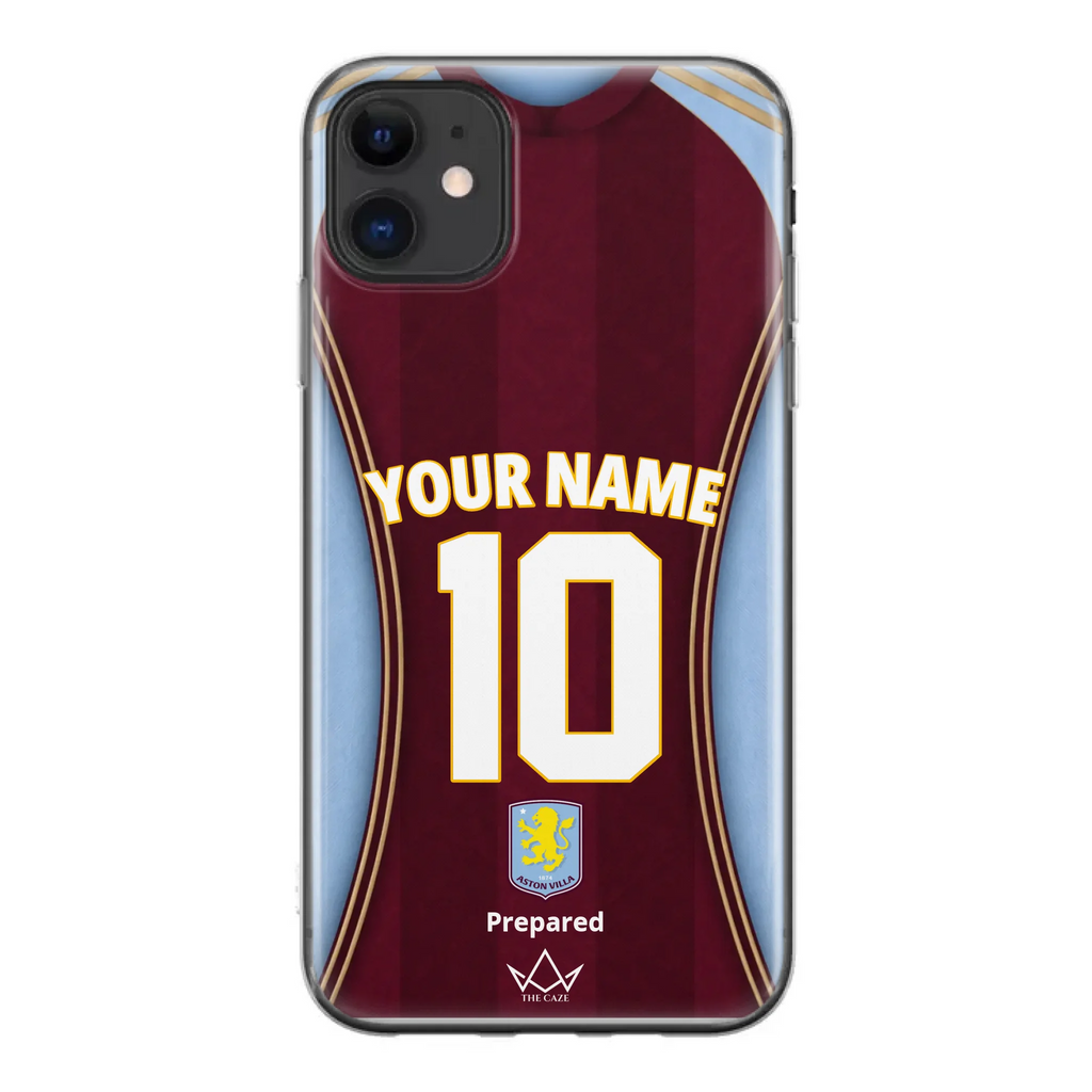 Coque iPhone personnalisée Aston Villa Football