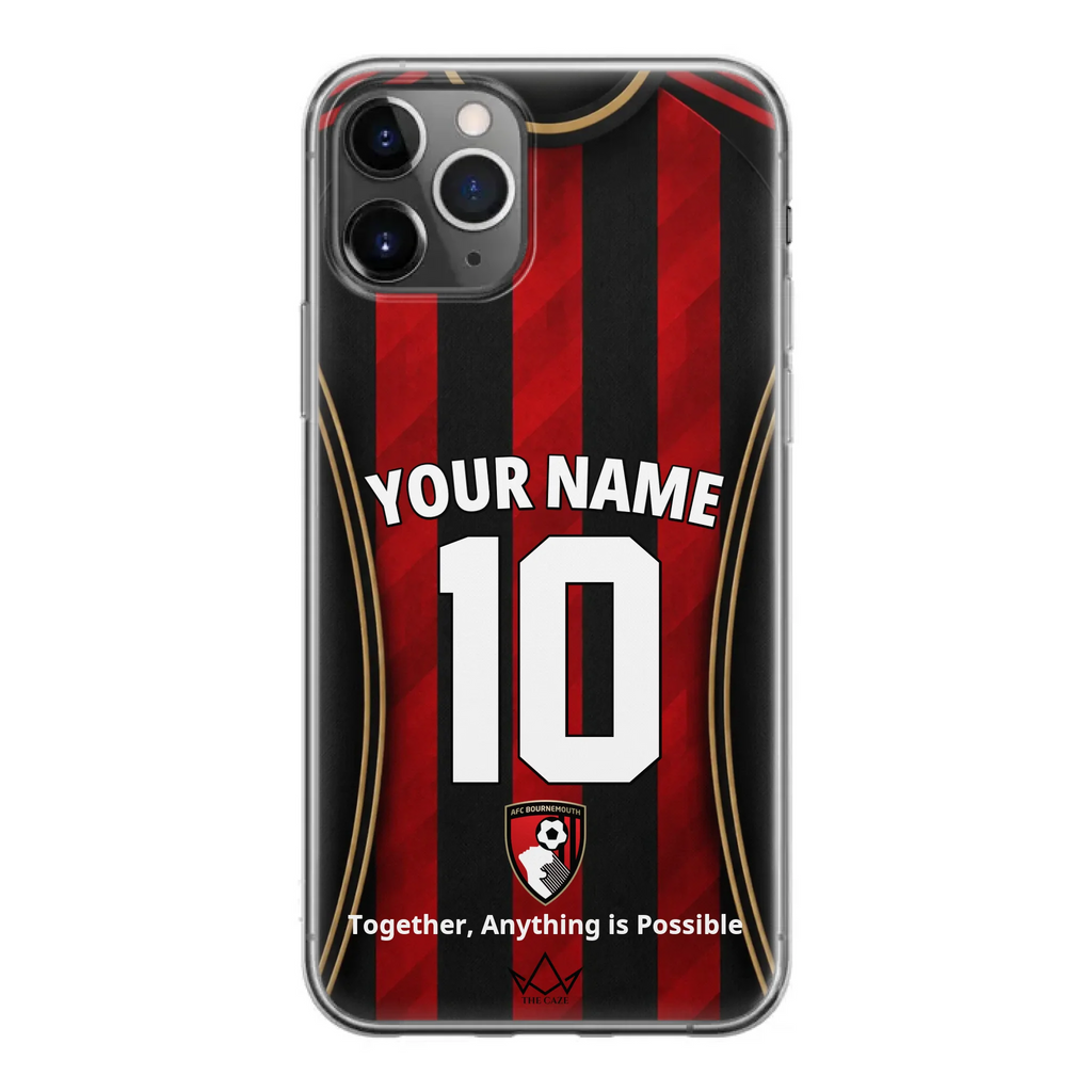 Coque personnalisée iPhone AFC Bournemouth Football
