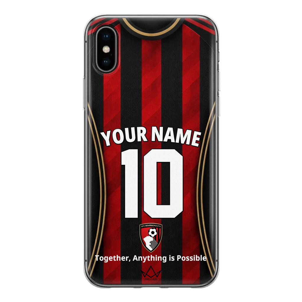 Coque personnalisée iPhone AFC Bournemouth Football