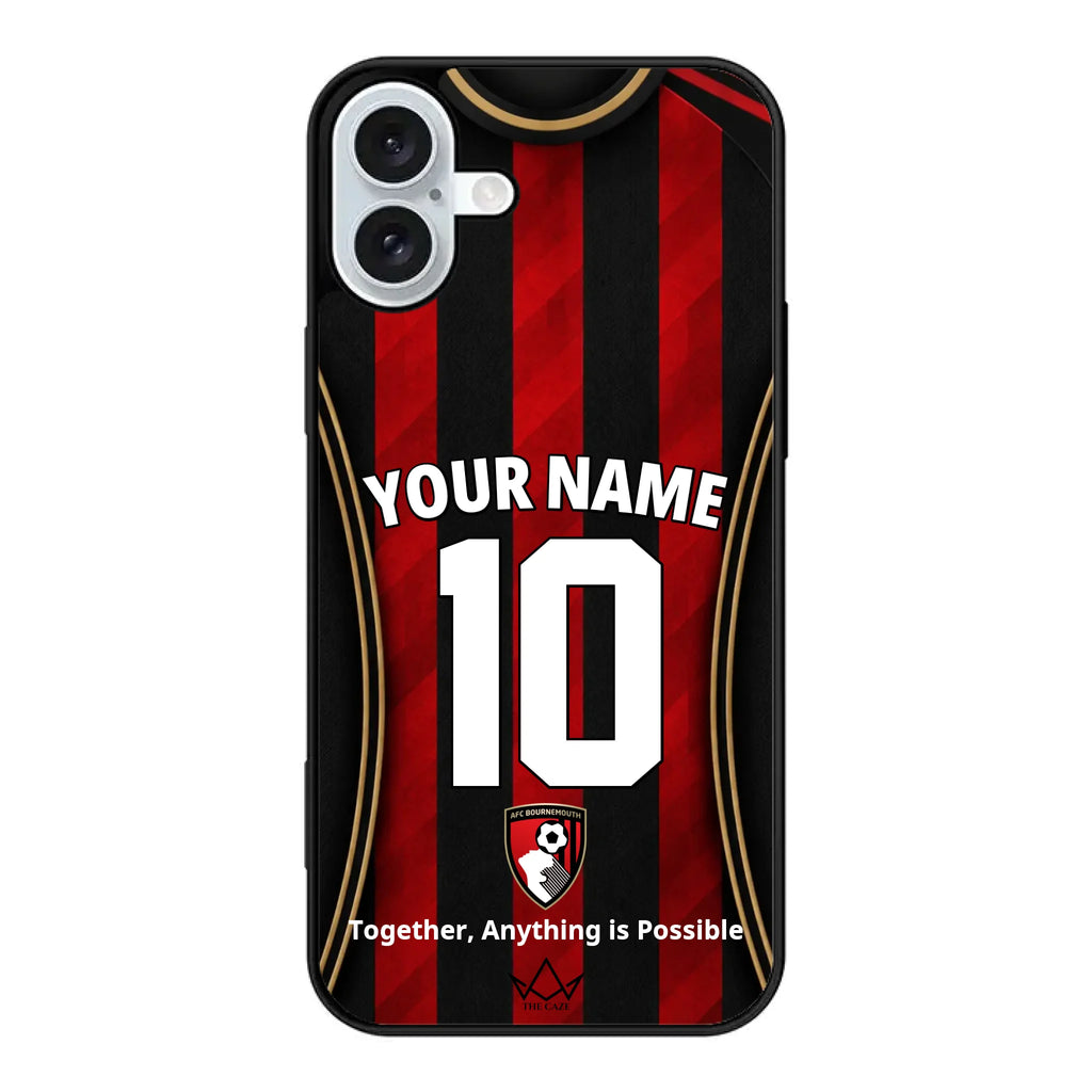 Coque personnalisée iPhone AFC Bournemouth Football