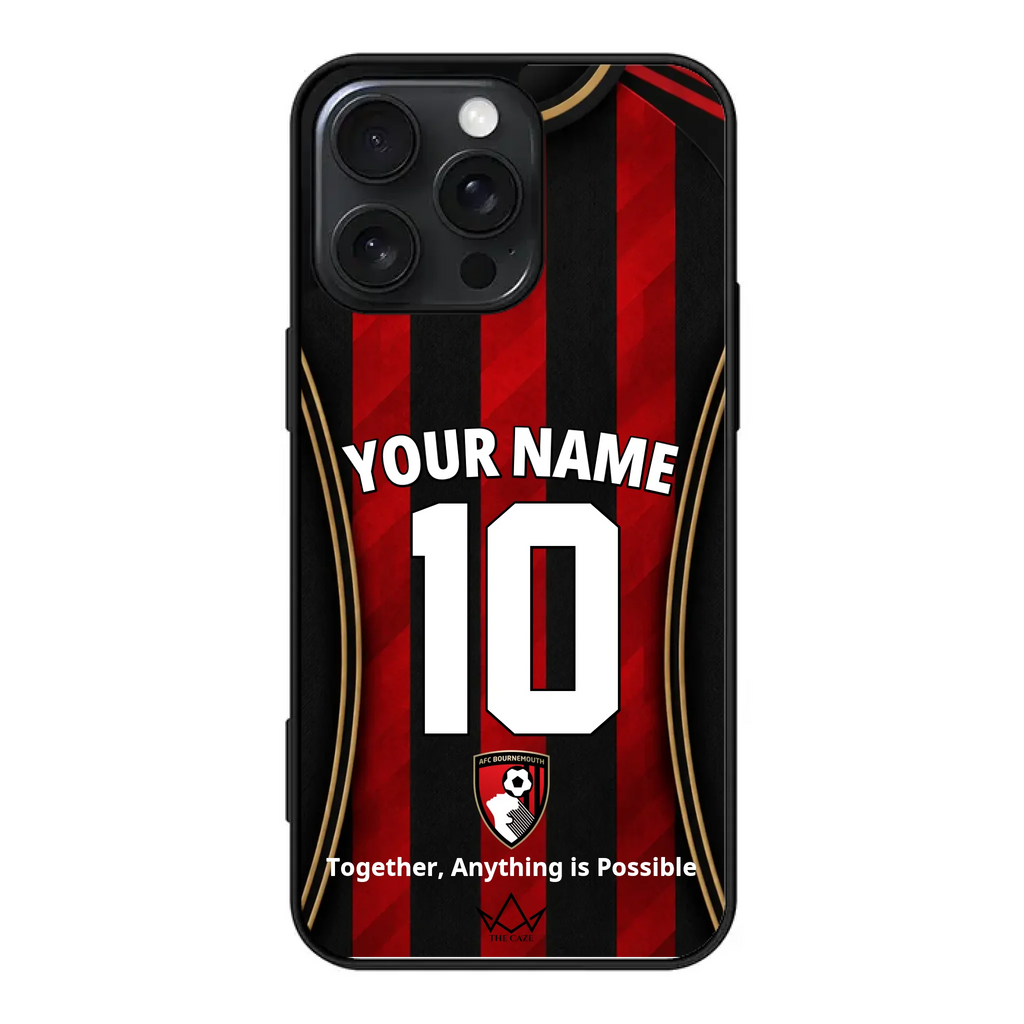 Coque personnalisée iPhone AFC Bournemouth Football