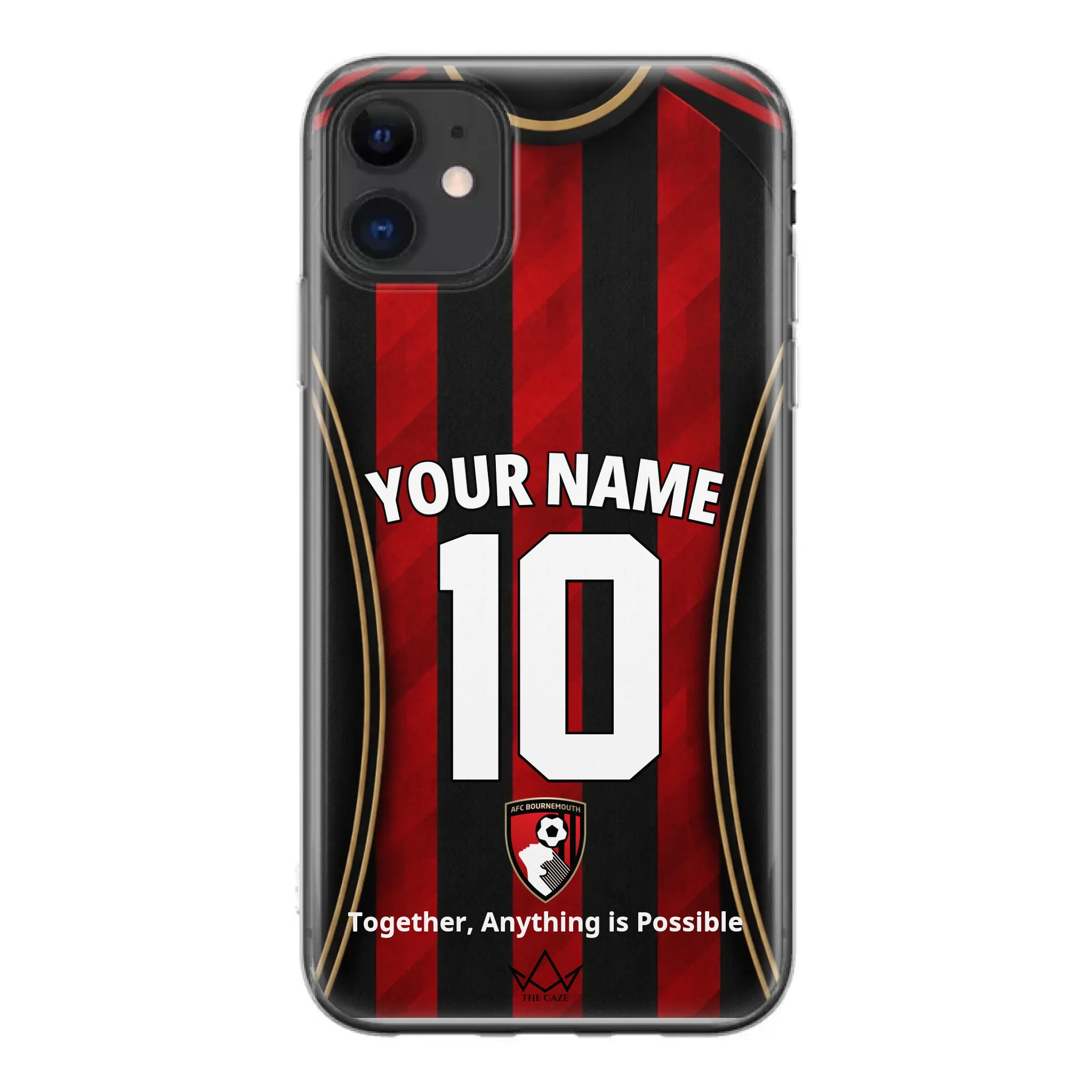 Coque personnalisée iPhone AFC Bournemouth Football