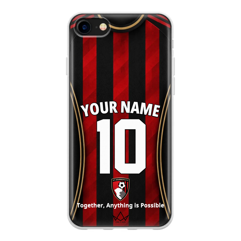 Coque personnalisée iPhone AFC Bournemouth Football