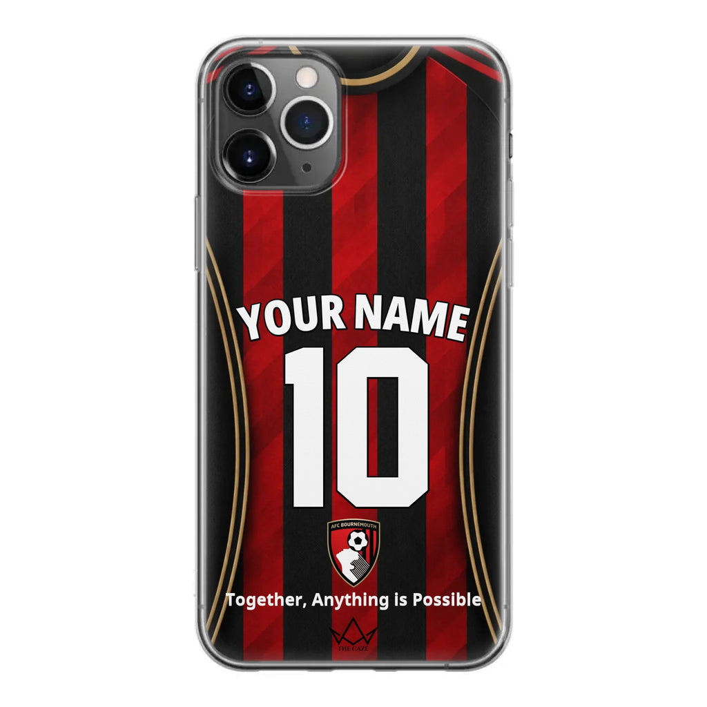 Coque personnalisée iPhone AFC Bournemouth Football