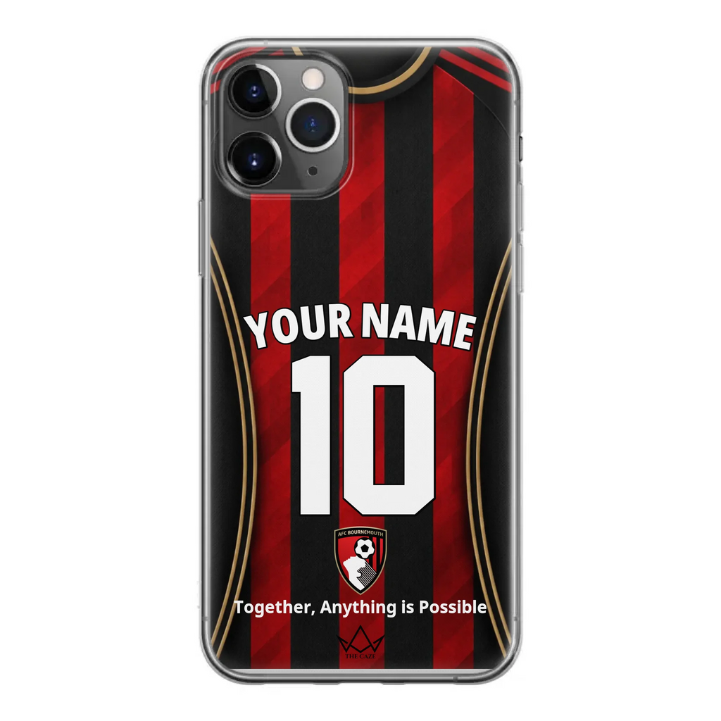 Coque personnalisée iPhone AFC Bournemouth Football