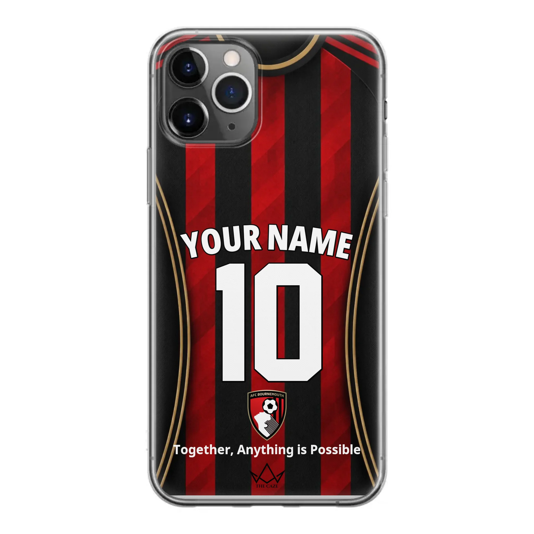Coque personnalisée iPhone AFC Bournemouth Football