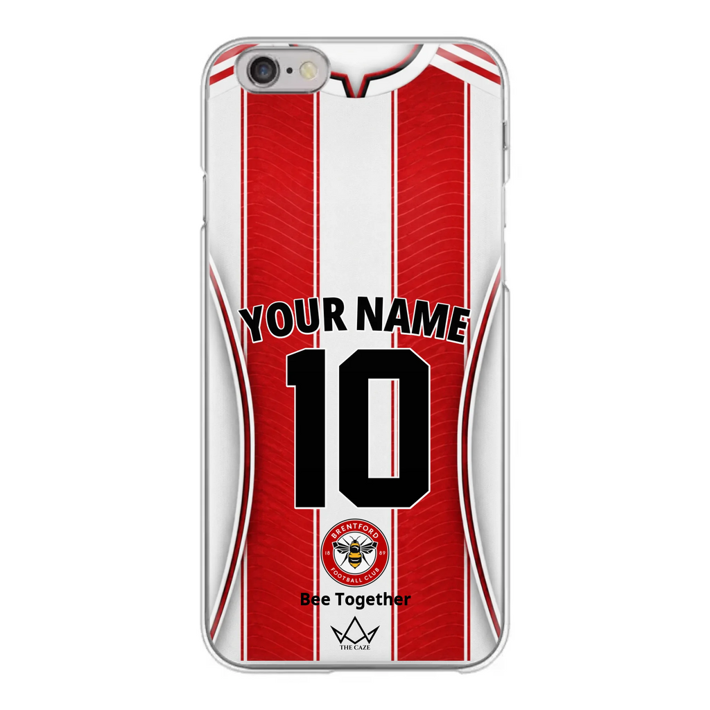 Coque iPhone Personnalisée Football Brentford FC
