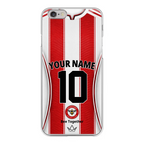 Coque iPhone Personnalisée Football Brentford FC