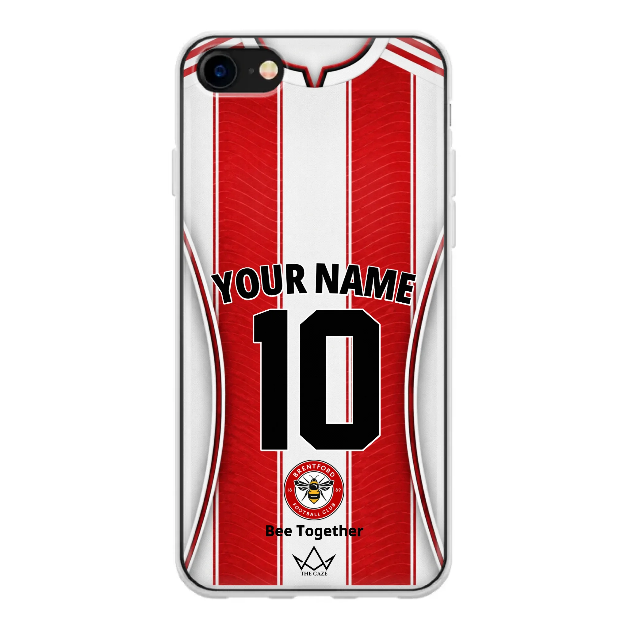 Coque iPhone Personnalisée Football Brentford FC