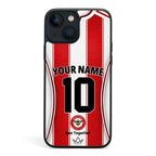Coque iPhone Personnalisée Football Brentford FC