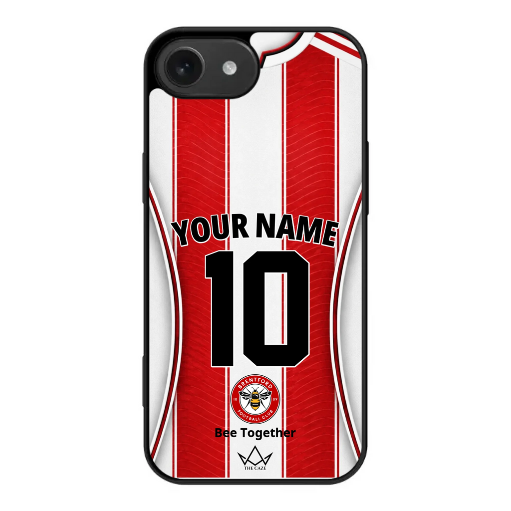 Coque iPhone Personnalisée Football Brentford FC