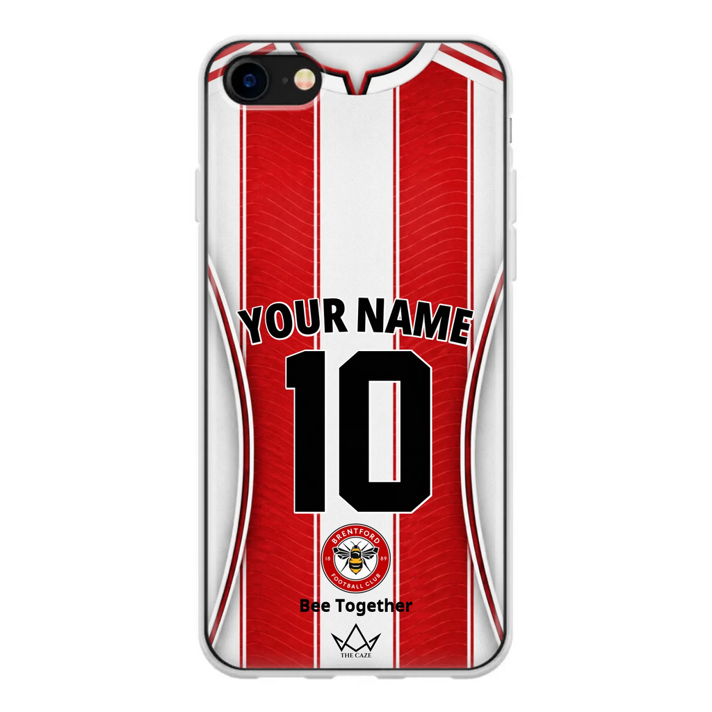 Coque iPhone Personnalisée Football Brentford FC