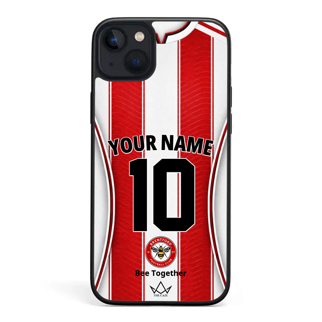 Coque iPhone Personnalisée Football Brentford FC