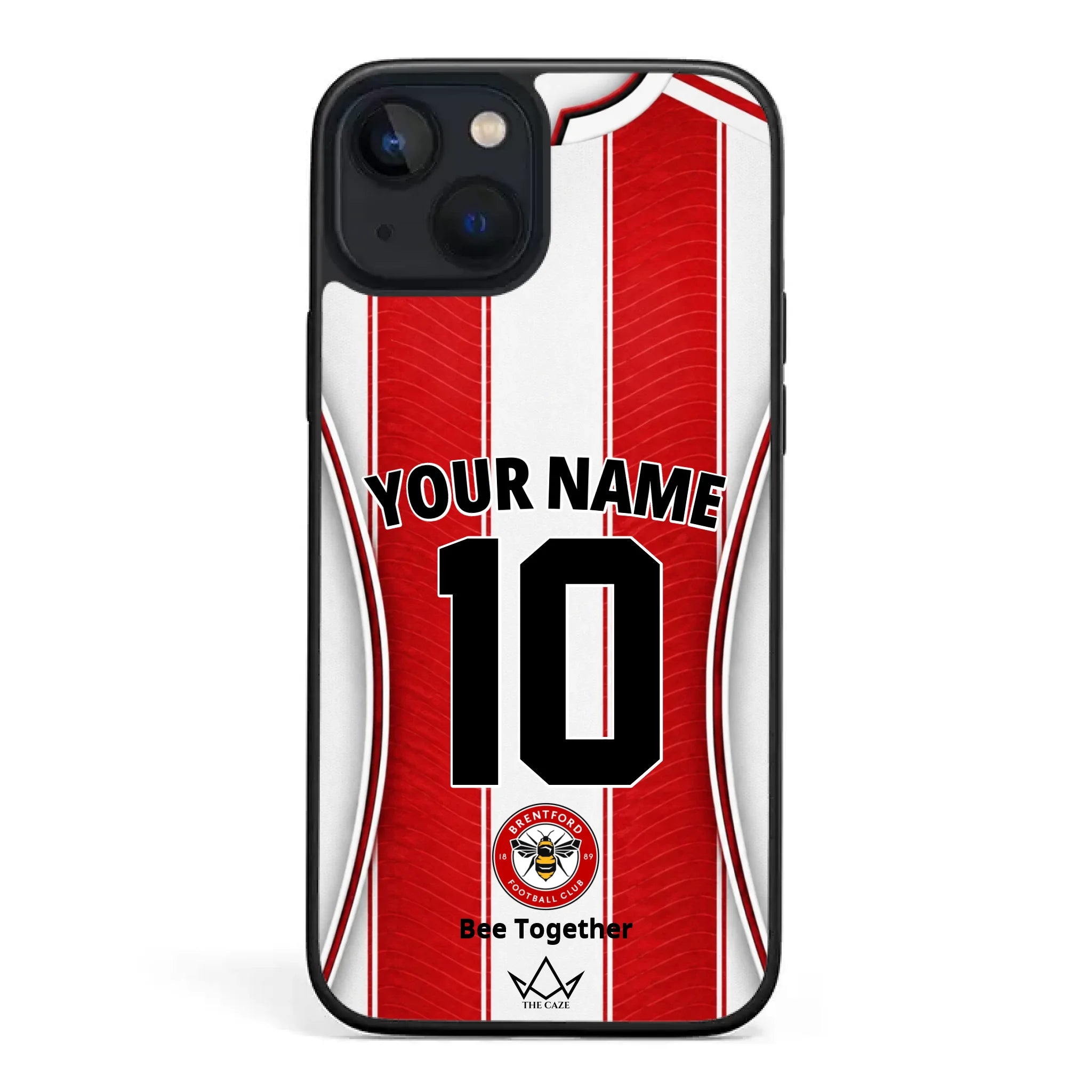 Coque iPhone Personnalisée Football Brentford FC