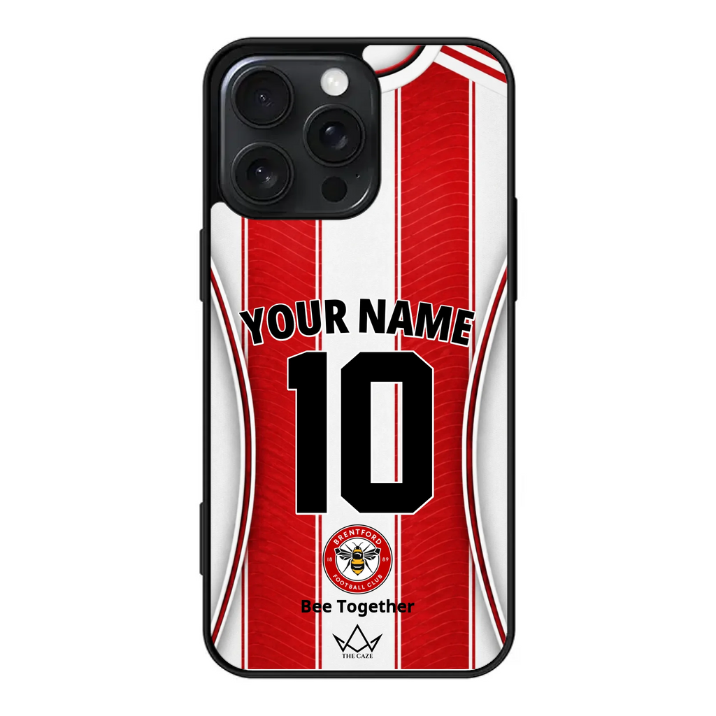 Coque iPhone Personnalisée Football Brentford FC