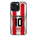 Coque iPhone Personnalisée Football Brentford FC
