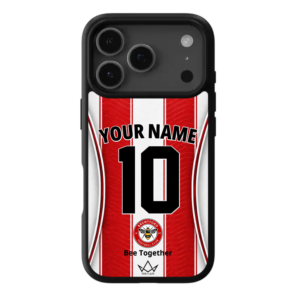 Coque iPhone Personnalisée Football Brentford FC