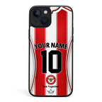 Coque iPhone Personnalisée Football Brentford FC