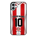 Coque iPhone Personnalisée Football Brentford FC