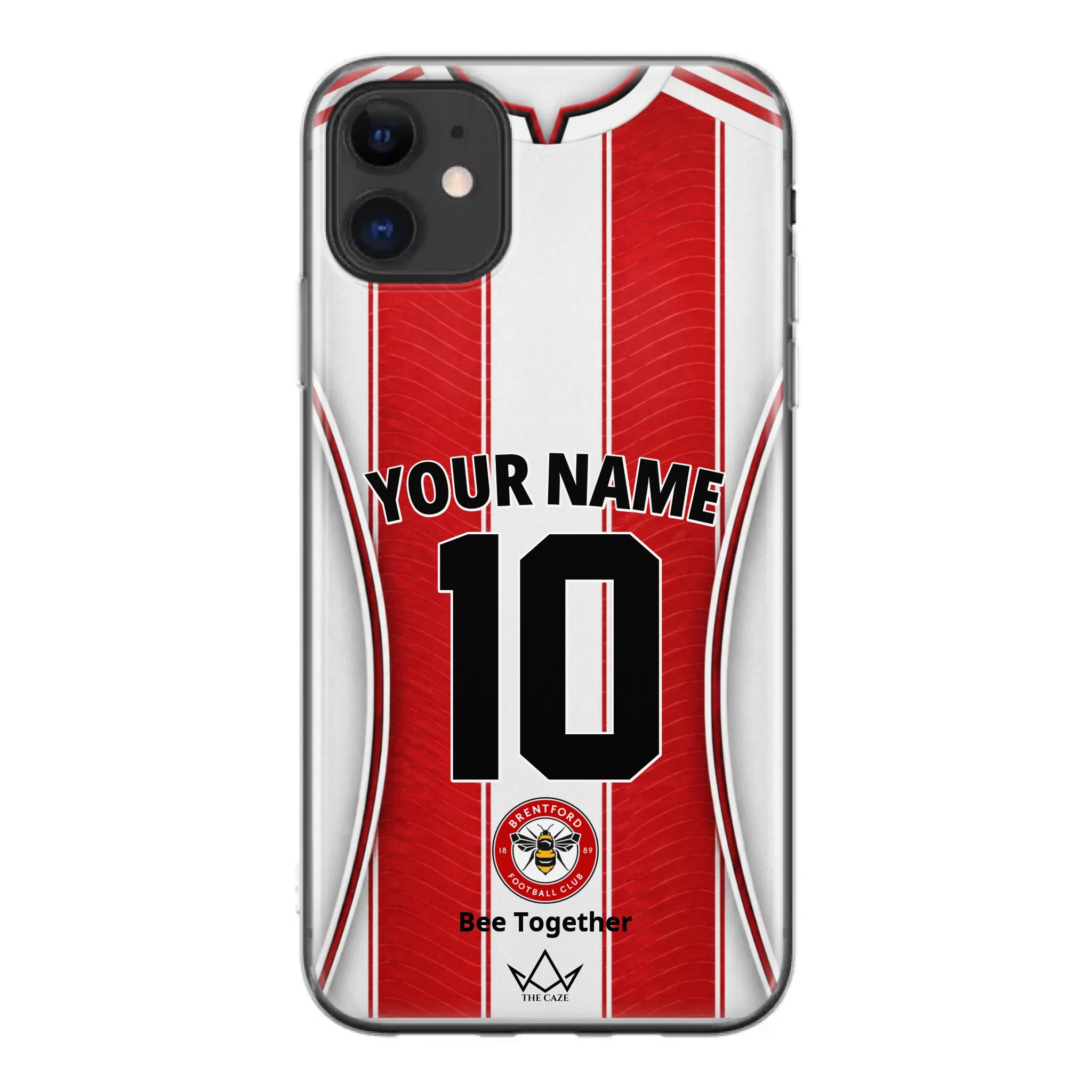 Coque iPhone Personnalisée Football Brentford FC
