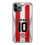 Coque iPhone Personnalisée Football Brentford FC