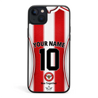 Coque iPhone Personnalisée Football Brentford FC