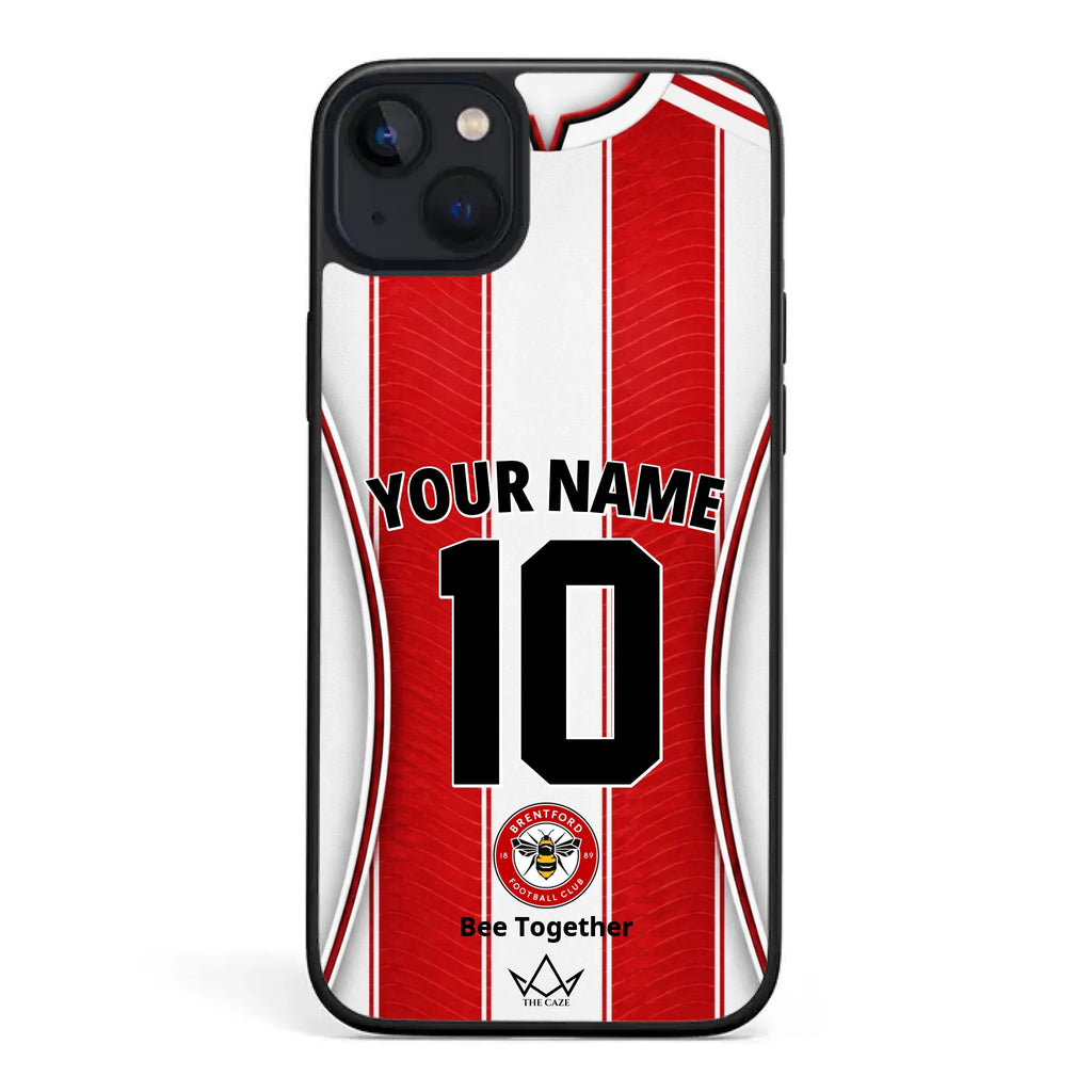 Coque iPhone Personnalisée Football Brentford FC