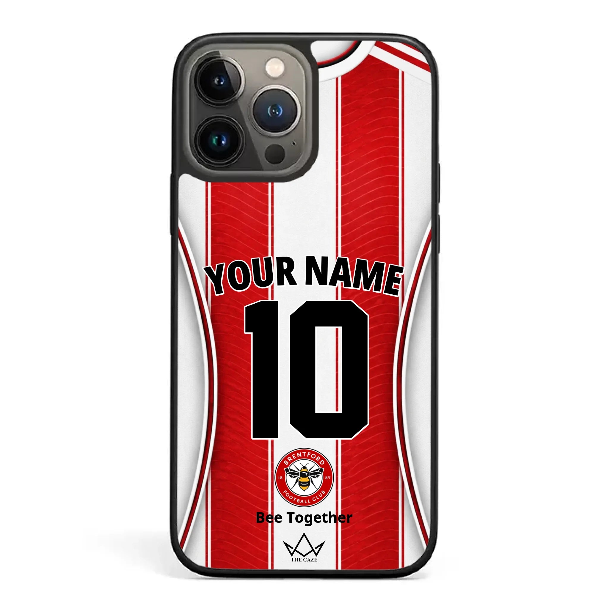 Coque iPhone Personnalisée Football Brentford FC
