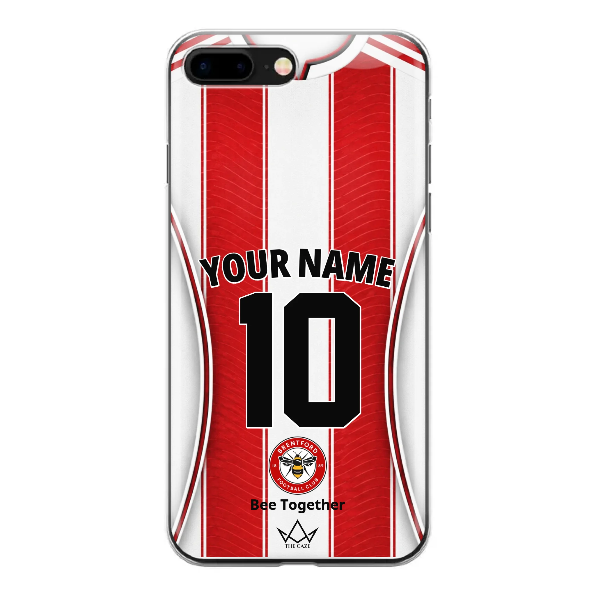 Coque iPhone Personnalisée Football Brentford FC