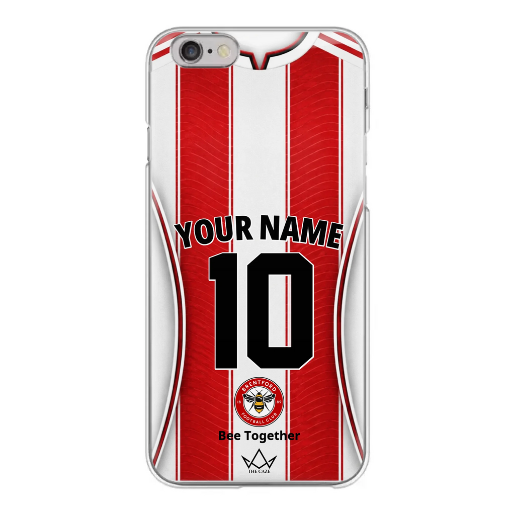 Coque iPhone Personnalisée Football Brentford FC