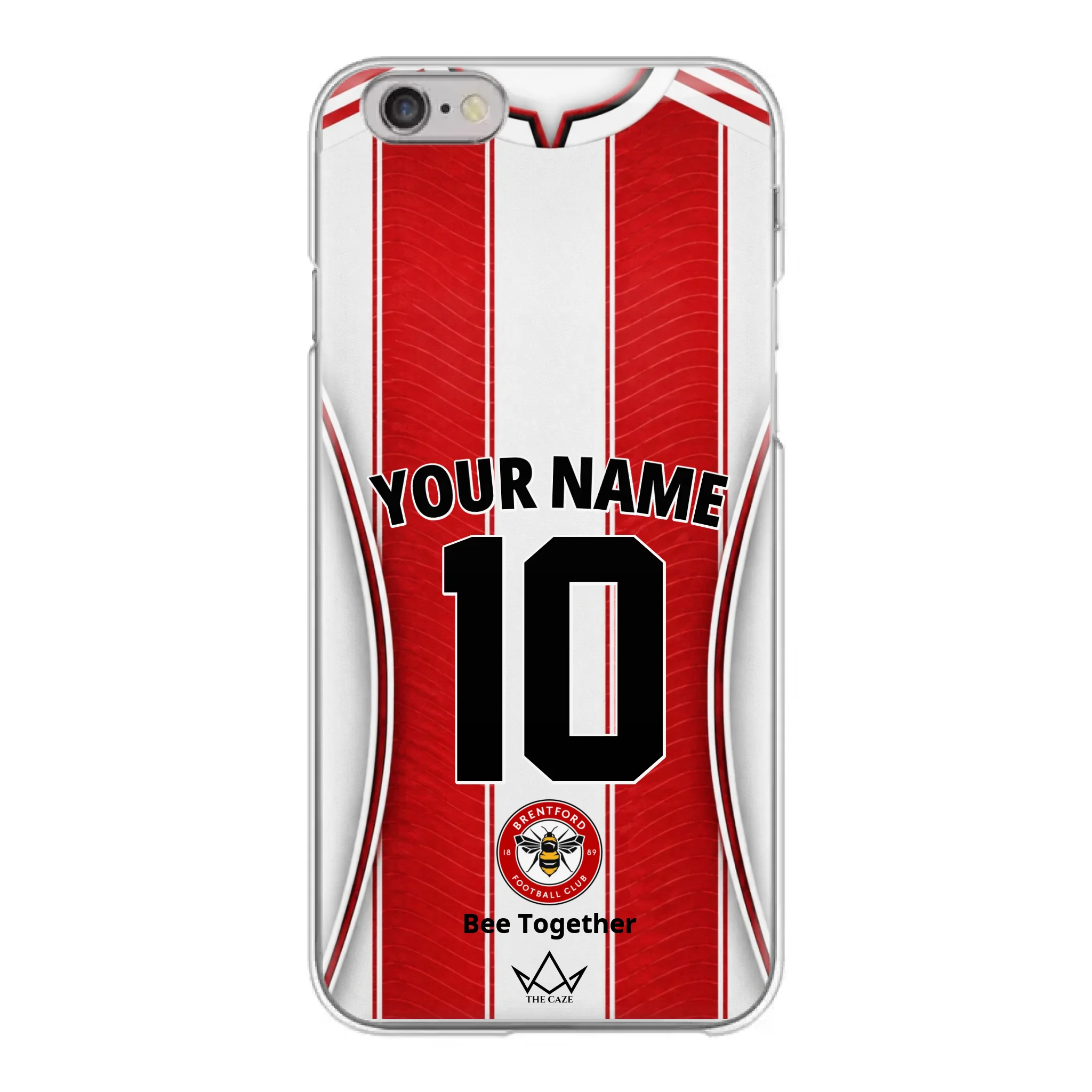 Coque iPhone Personnalisée Football Brentford FC