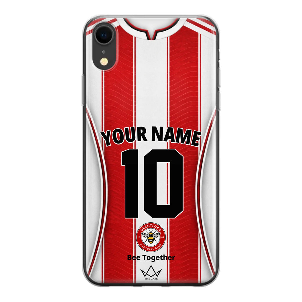Coque iPhone Personnalisée Football Brentford FC